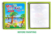 Reusable Magic Water Painting Book