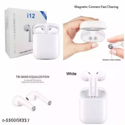 TWS I12 & i7s Airpods_ with Super Sound & High Quailty