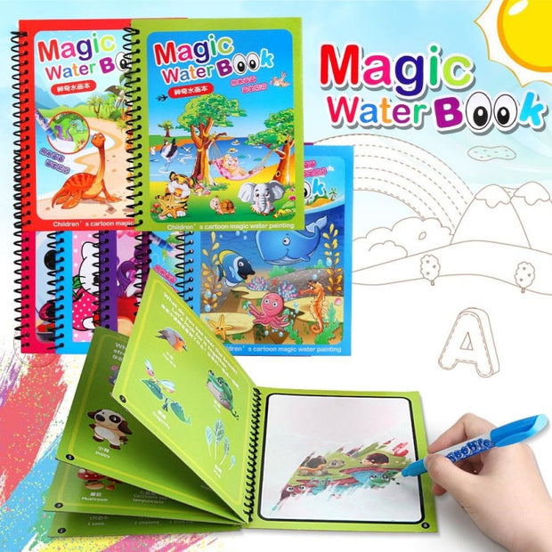 Magic water book for kids